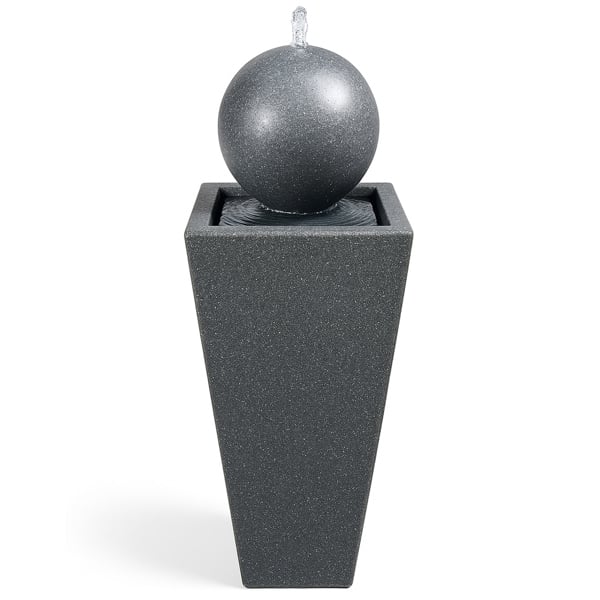 Homeology Osiris Sphere and Column Water Feature with LED Lighting