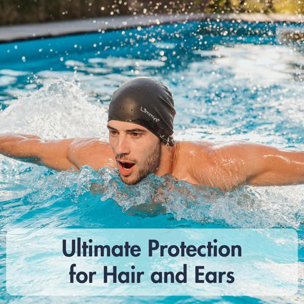 Limmys Premium Men's Swim Caps