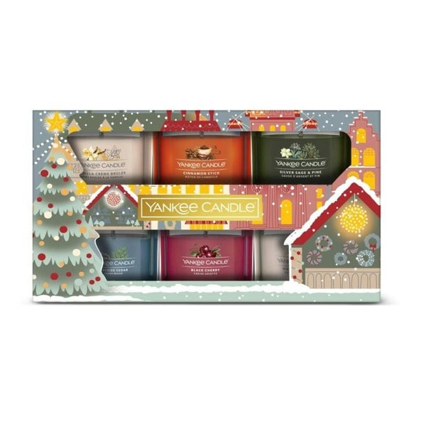 Yankee Candle 6 Piece Gift Set Christmas Votives