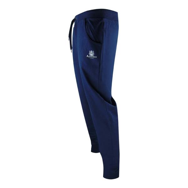 Aquascutum Small Iconic Crest Navy Blue Crew Neck Tracksuit Set - Nova Clothing