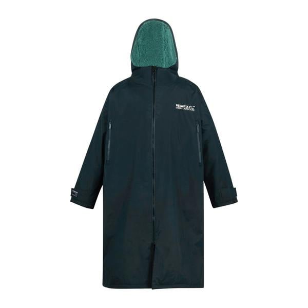 Regatta Unisex Adult Spirit Of Adventure Waterproof Changing Robe - Navy/Ivy Moss