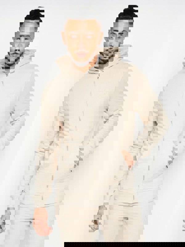 Crosshatch Braxson Hoodie Stone