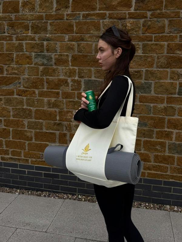 Catalyse | yoga tote & mat holder bag
