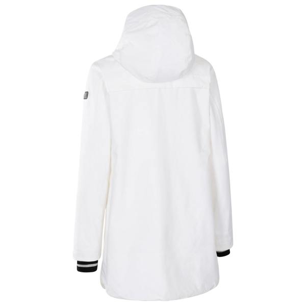 Trespass Womens/Ladies Seabird Waterproof Jacket - White - 