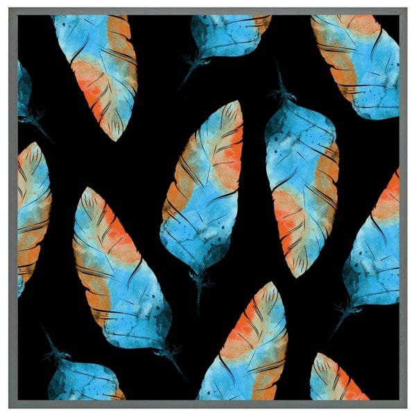Benjamin Tate Design Imprints boho feathers (picture Frame)