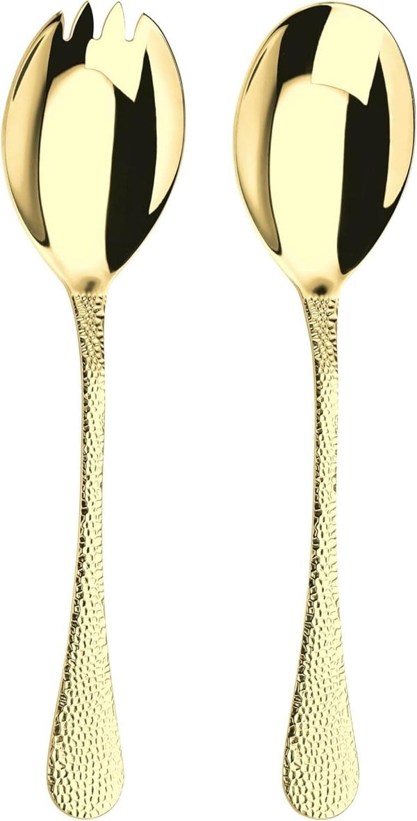 Arthur Price 'Champagne Avalon' Stainless Steel Gift Boxed Cutlery Set Pair Of Salad Servers