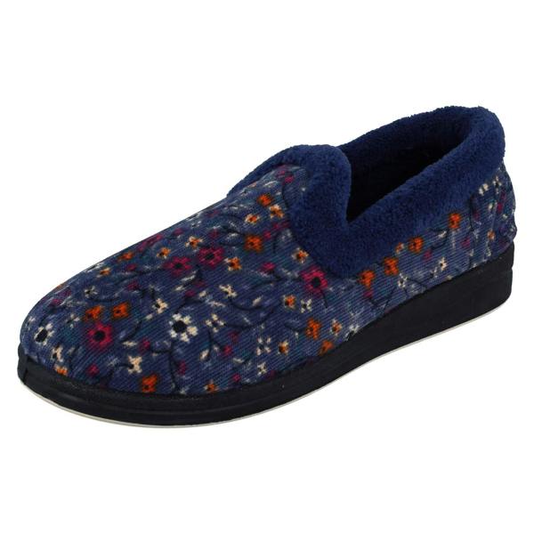 Padders Ladies Padders Wide Fit Slippers Repose