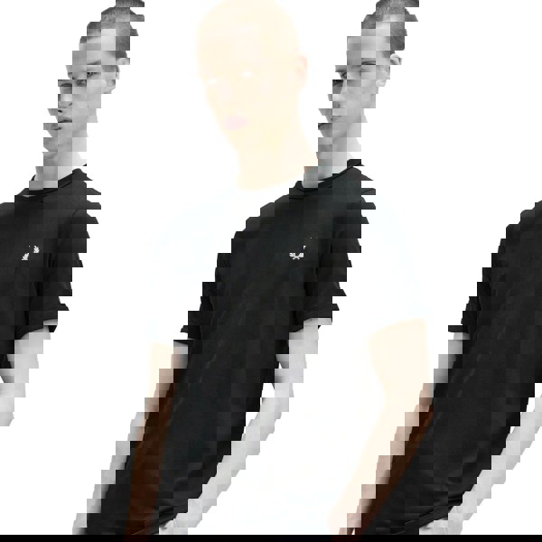 Fred Perry Ringer T-Shirt Black