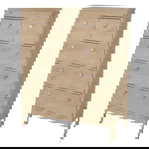 Furniture To Go Madrid Chest 3+2 Drawers in Jackson Hickory Oak