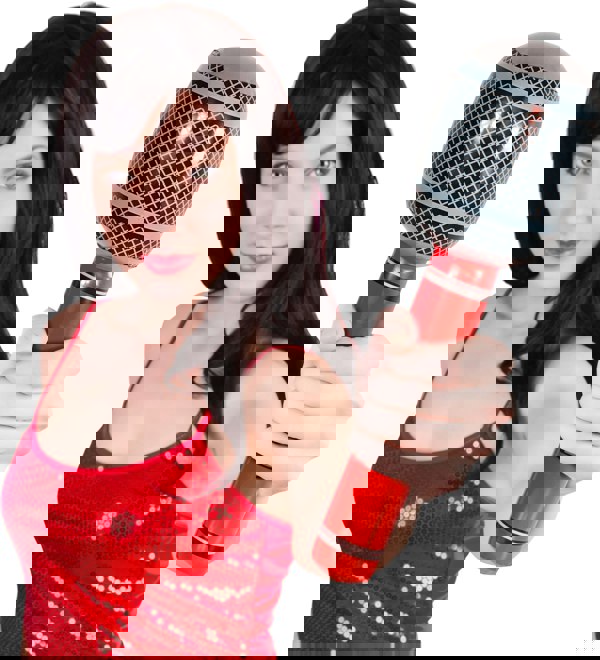 Cheetah Party Inflatable 30cm Microphone