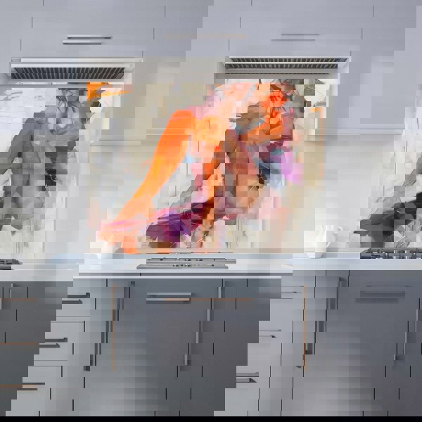 Warren Reed - Designer Poised In Reflection Kitchen Splashback