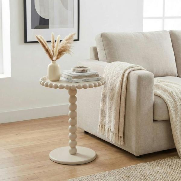 Garden Greatness Maison Sand Pearl Side Table