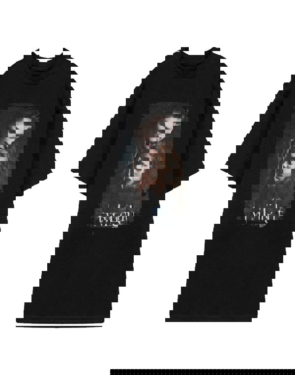 Twilight Womens Black Movie Poster Short Sleeved T-Shirt