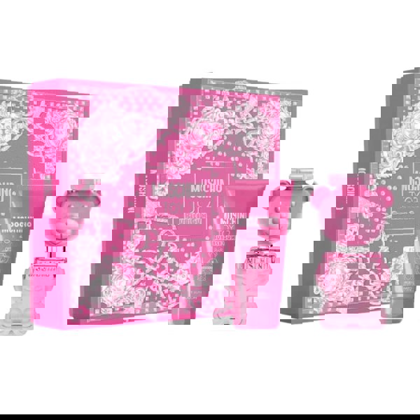 Moschino Women's Perfume Moschino Toy 2 Bubble Gum Eau de Toilette Women's Gift Set Spray (30ml) with Body Lotion