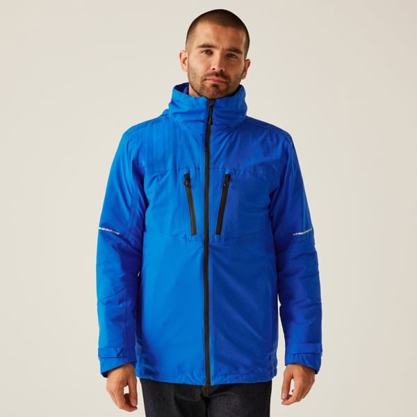 Regatta Men's X-Pro Evader III 3-in-1 Waterproof Insulated Jacket - Oxford Blue Black