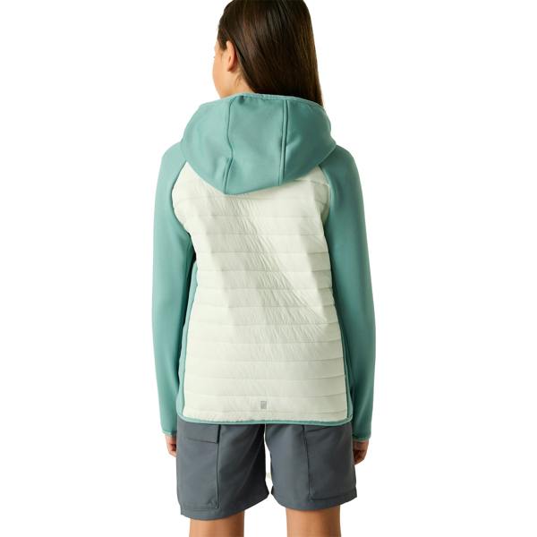 Regatta Childrens/Kids Andreson Hybrid Jacket - Ivy Moss/Ocean Mist - 