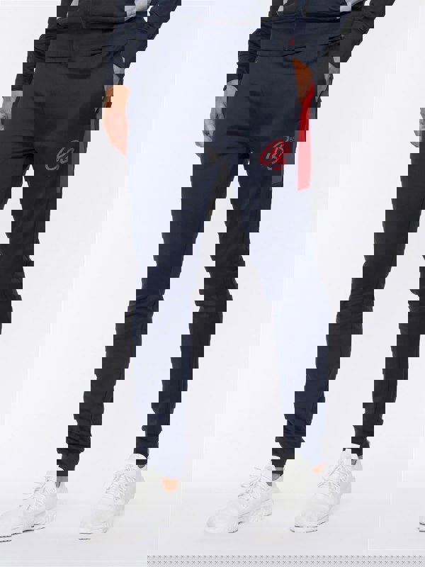 Crosshatch Daxton Tracksuit Navy/Red