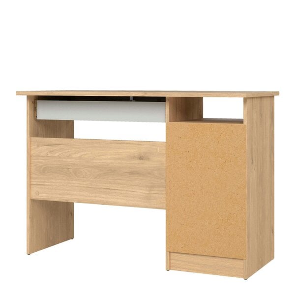 Wyld Haus Billabong Jackson Hickory Oak Wood 4 Drawer Office Desk