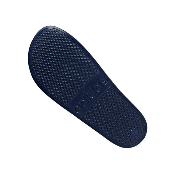 Adidas Mens Adilette Aqua Sliders - Blue/White - 