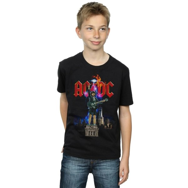 AC/DC Boys Angus NYC T-Shirt - Black