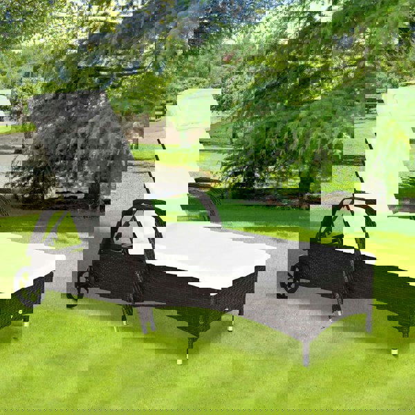 Rattan Single Lounge