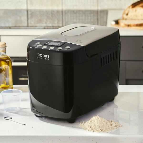 Cooks Professional Digital Bread Maker | 1.5kg / 3.3lb Loaf Size