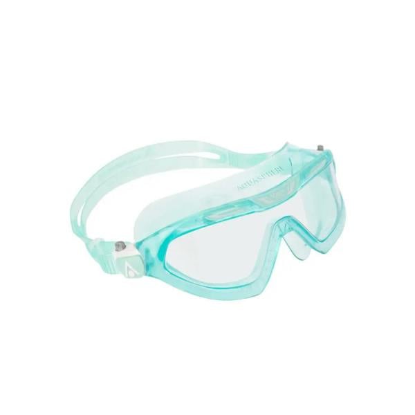 Aqua Sphere Vista XP swim mask with clear lens and aqua goggles