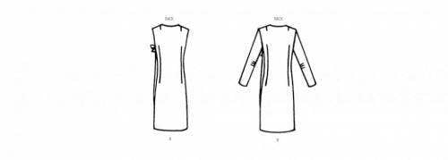 Vogue Sewing Pattern 1978, Dresses, Vintage Style for Women, B5 (8-10-12-14-16) - Intermediate