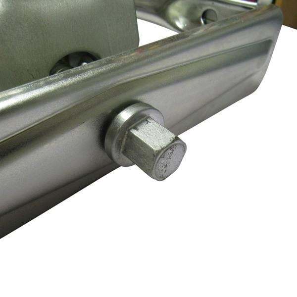 Galvanised Corner Steady Jack Leg 29" (Caravan Steadies Trailer Support)