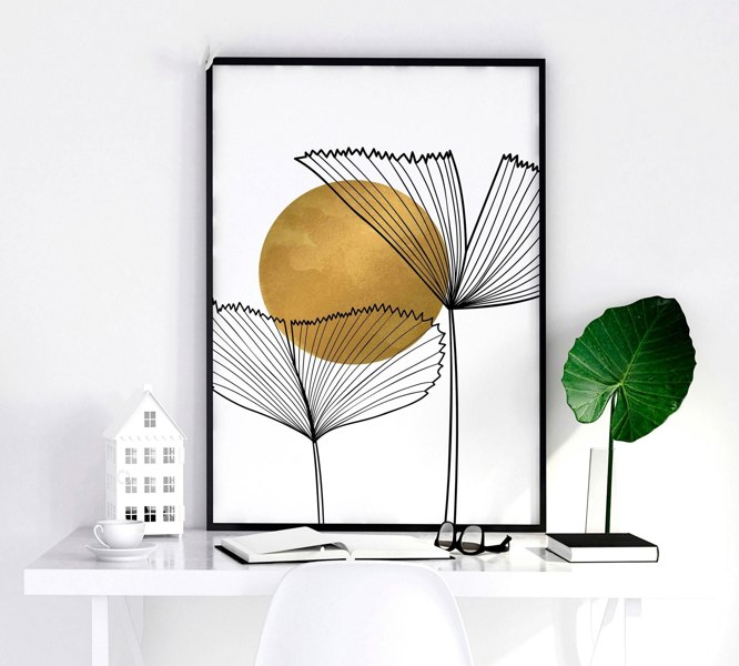 Pictures for the hallway | set of 3 framed wall art prints