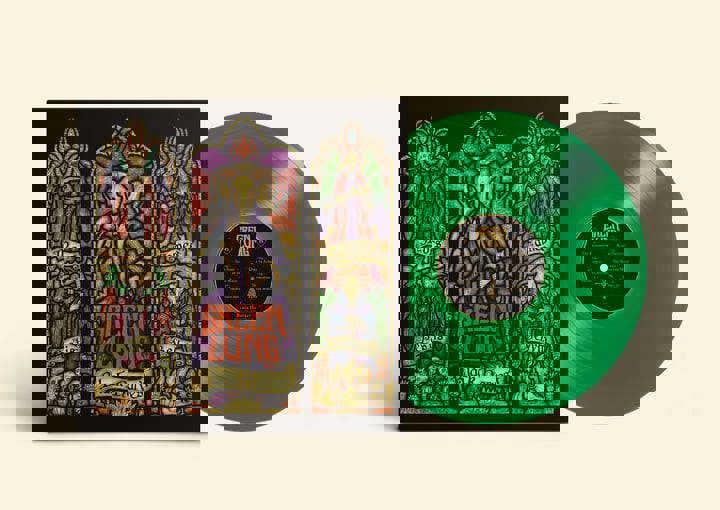 Green Lung 'Black Harvest' LP Gatefold Green Vinyl