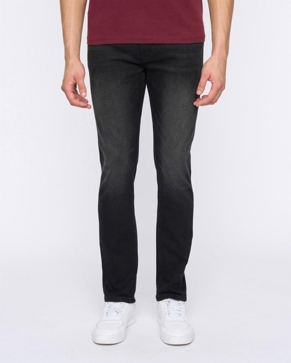 Duck and Cover Overburg Tapered Jeans Black