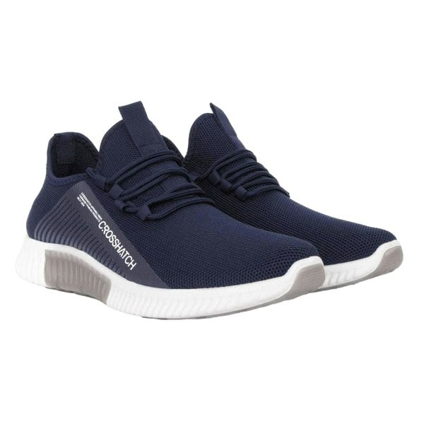 Crosshatch Mens Nimbus Trainers - Navy