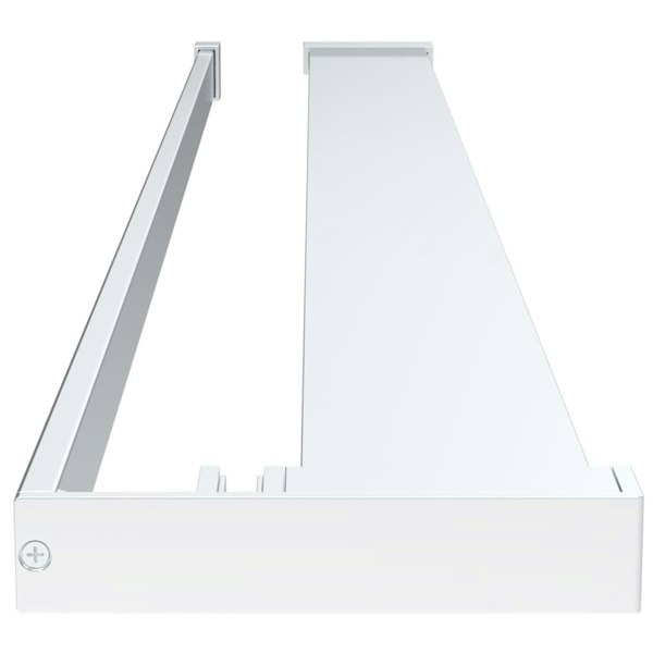 Berkfield Walk-in Shower Wall with Shelf Chrome 90x195 cm ESG Glass&Aluminium