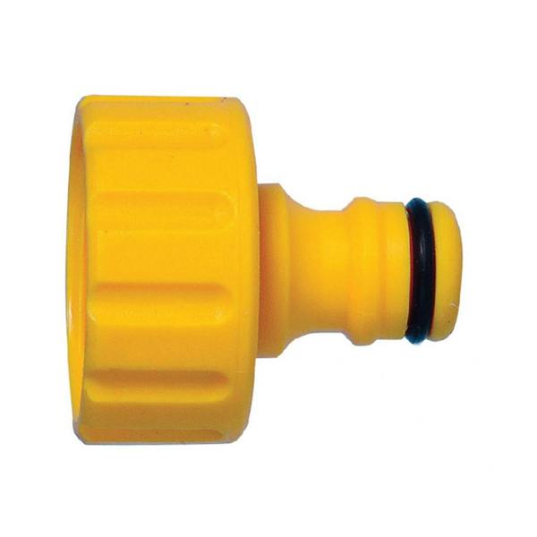 Hozelock 2158 Male Threaded Tap Connector 1in Bsp Female Thread - Multi Colour - 