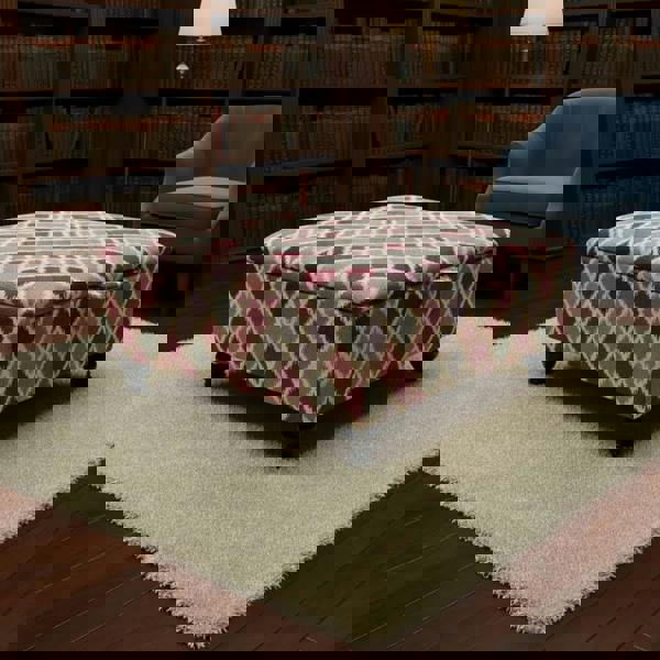 Multi - purpose Ottoman Square Footrest for Family Rooms – Stylish & Functional - ISTOOLS