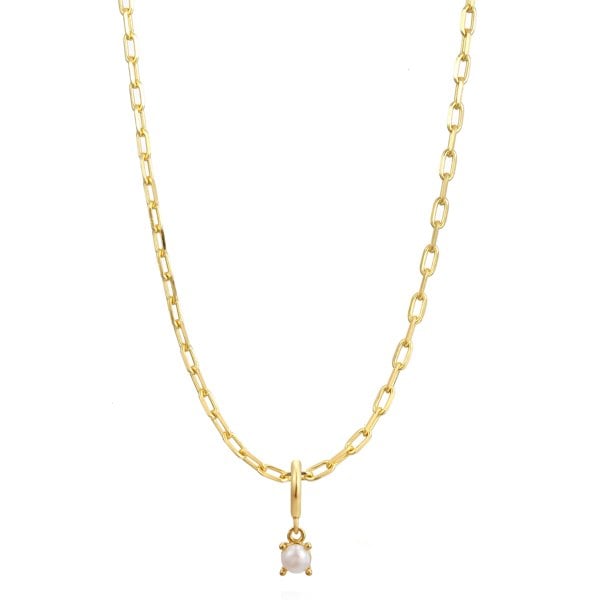 Gold Trip June Birthstone Necklace