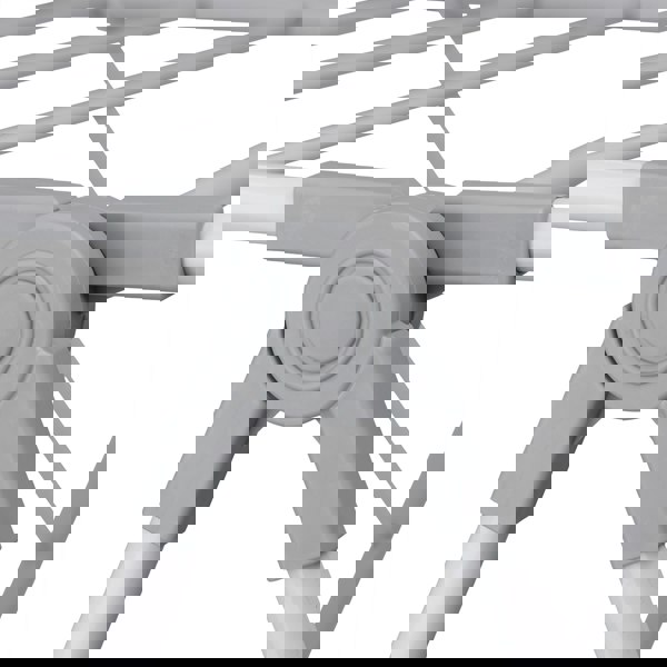 JVL Strong Winged Clothes Drying Airer - 12M, White