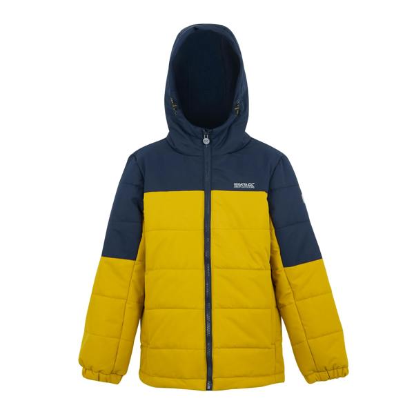 Regatta Childrens/Kids Lofthouse Insulated Jacket - Navy/Gold Flake