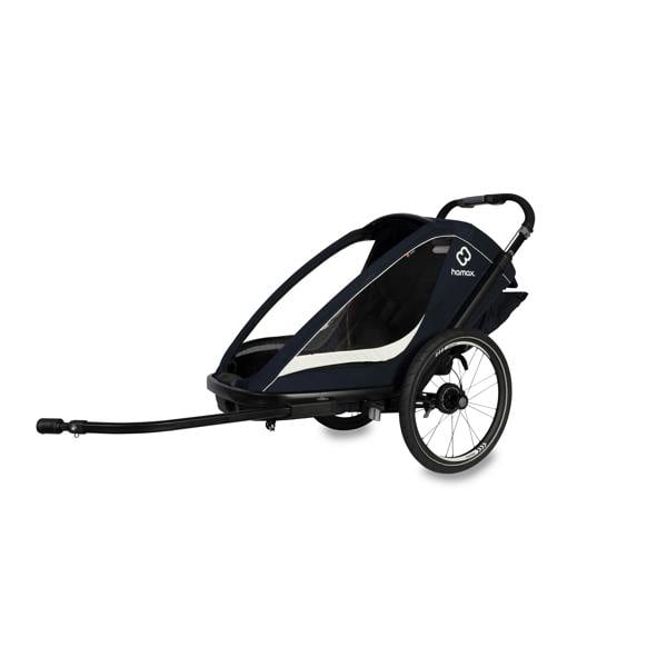 Hamax Breeze Child Bike Trailer - Navy/Cream