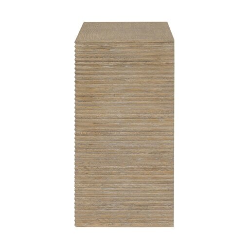 Wyld Haus Mandarina Weathered Oak Ribbed 4 Drawer Chest