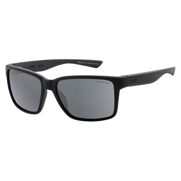 Dirty Dog YOLO - Satin Black with Polarized Grey Lens
