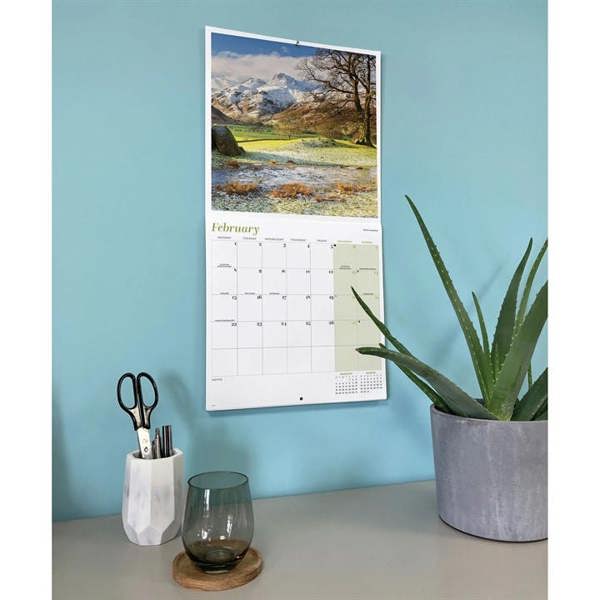 Lake District Calendar 2027, Wall Calendars, Month To View, Travel, Gift