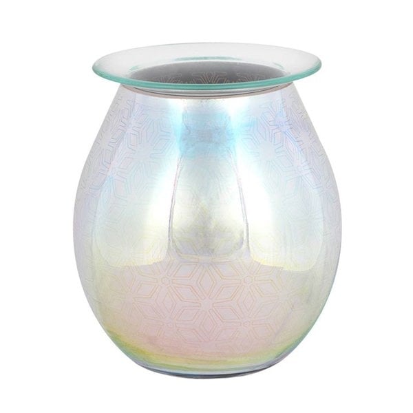 Serano 3D Geometric Flower Light Up Electric Oil Burner