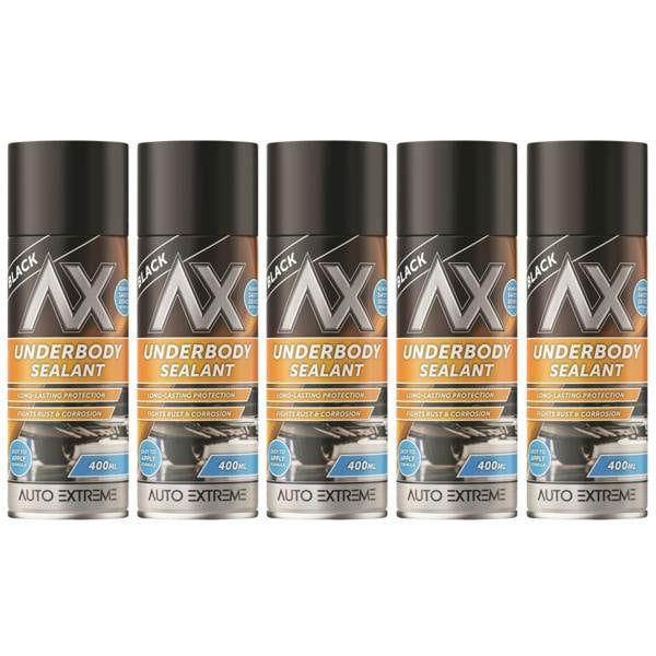 Auto Extreme 5X Underbody Sealant Black Spray 400ml