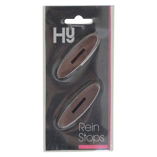 Hy Rein Stops (One Pair) - Brown