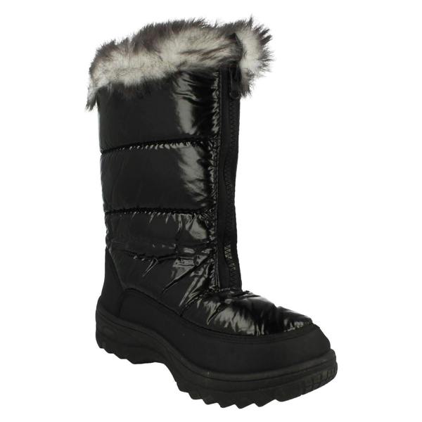 Reflex Ladies Reflex Fur Topped Snow Boots F4334