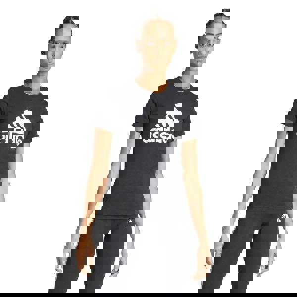 Adidas Womens/Ladies Essentials Logo T-Shirt - Black - 