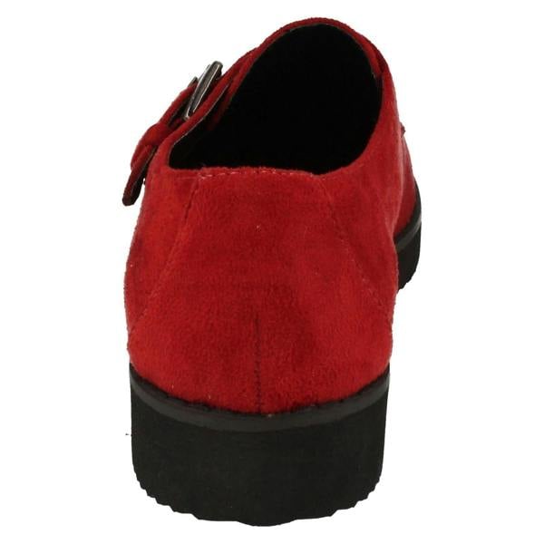 Spot On Ladies Spot On Flat Shoes