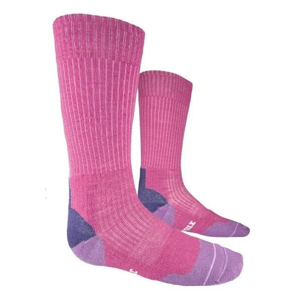 1000 Mile Womens Double Layer Fusion Walking Socks Mauve